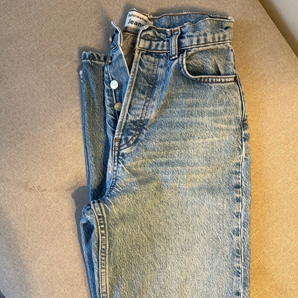 Reformation jeans Colorado Wash Size 24